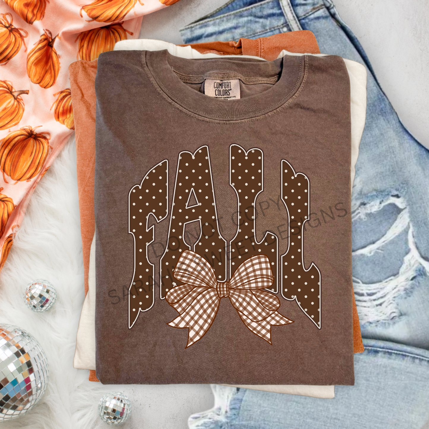 DTF Transfer | Fall Bow